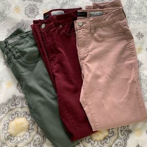 Colored High Waisted Jeggings